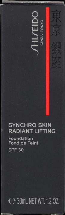 Actual product image Shiseido Synchro Skin Radiant Lifting Foundation ( 110 Alabster ) (140 Porcelain)
