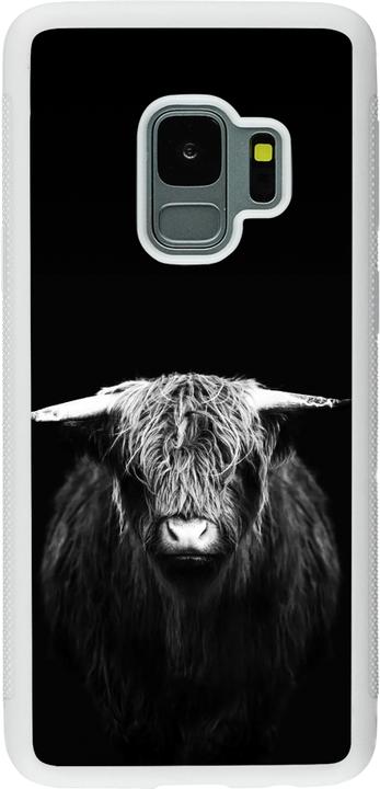 Image du produit PhoneLook Coque Silicone rigide blanc Highland calf black (Samsung Galaxy S9+)