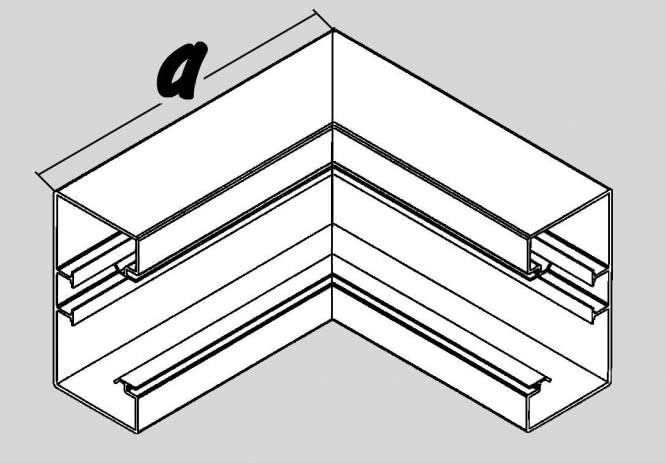 Produktbild GGK Inneneck BR-IE 12722 alpinweiss für BR 60x110/80 (6.20 cm)