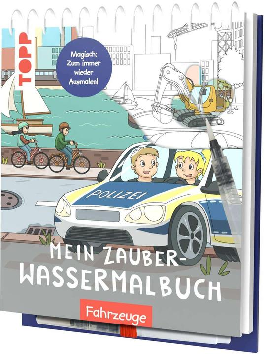 Düsener:My magic water colouring book Fahrz