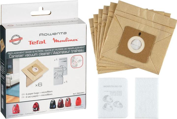 Rowenta Beutel & Filter ZR0039 (6 x)