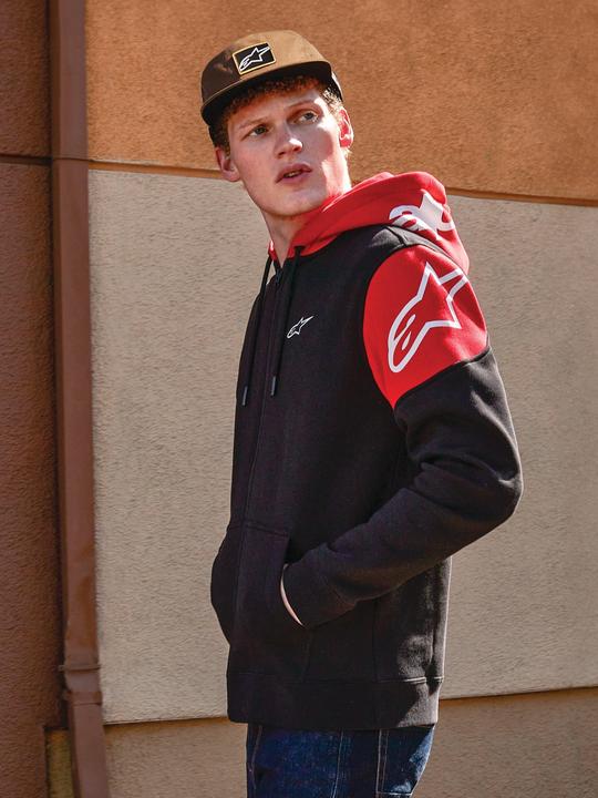 Actual product image Alpinestars Hoody 24 Velocity Zip (Men, L)