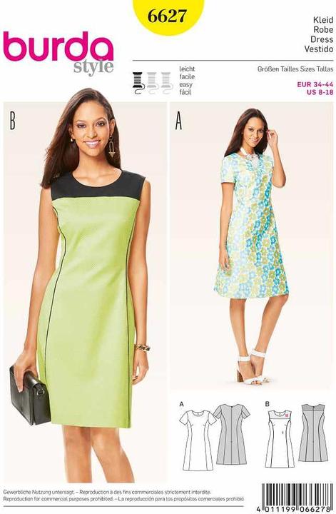 Schnittmuster Kleid