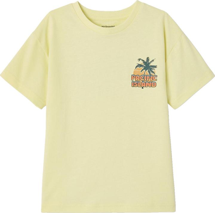 Image du produit Vertbaudet Jungen T-Shirt mit Motiv vorn und hinten, mit Recycling-Baumwolle (152)