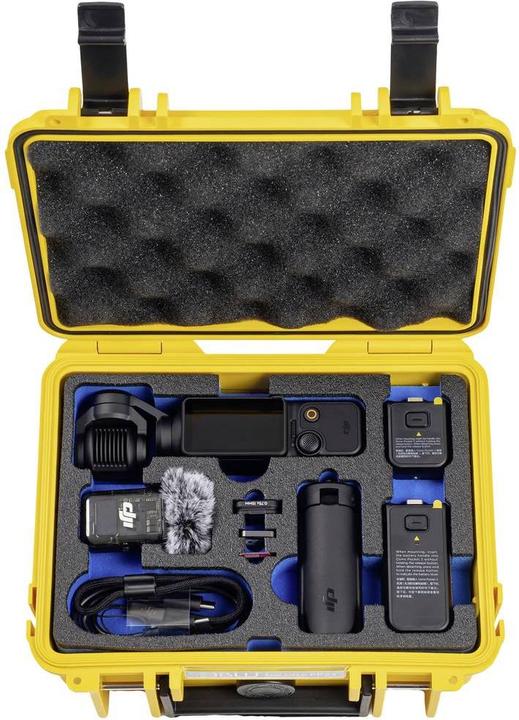 Produktbild B&W International B&W gimbal.case PP.23 gelb f. DJI Osmo Pocket 3 (Drohnen Koffer)