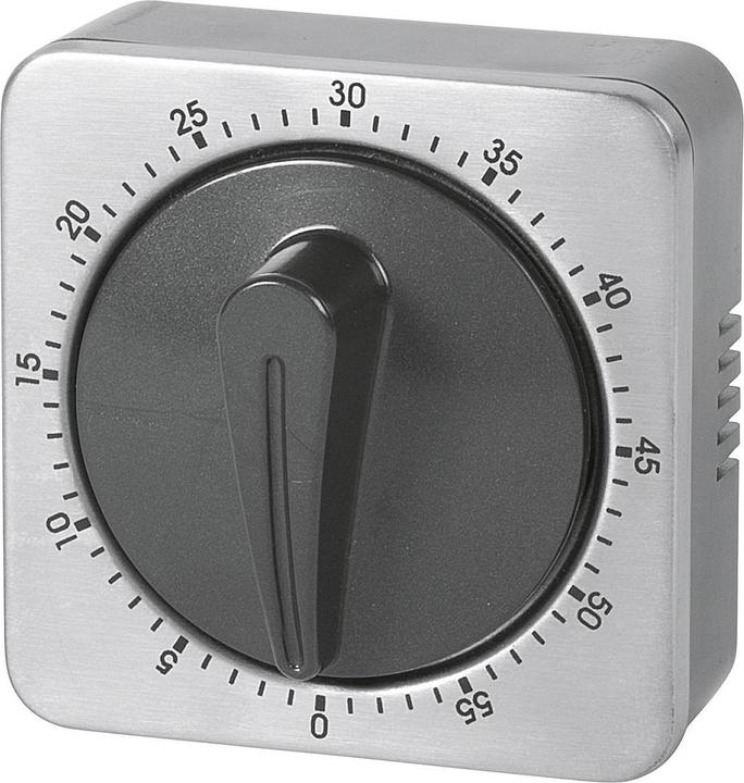 Actual product image My Basics Short timer mechanical with magnet 6,5x6,5x4,5cm