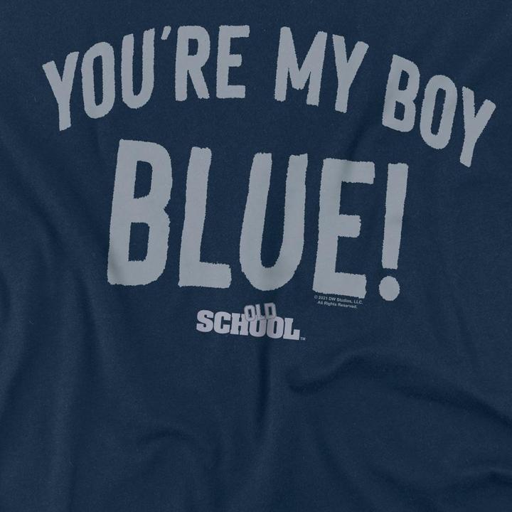 Immagine prodotto Old School My Boy Blue Maglietta Uomo (4XL)