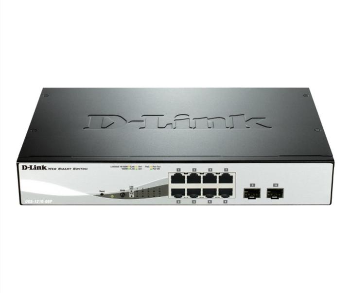 Actual product image D-Link DGS-1210 (8 Ports)