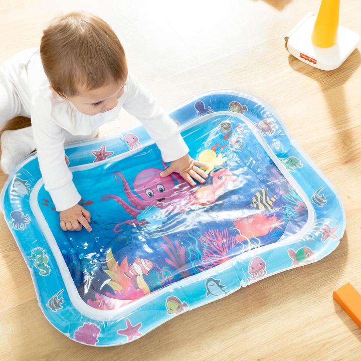 Actual product image InnovaGoods Inflatable play mat with water - Baby toy