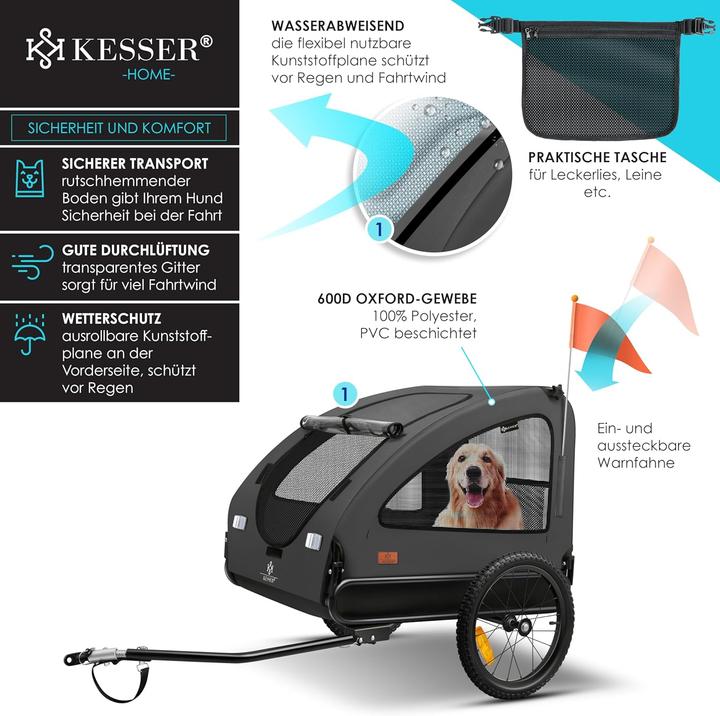 Produktbild Kesser Hundeanhänger Boxer