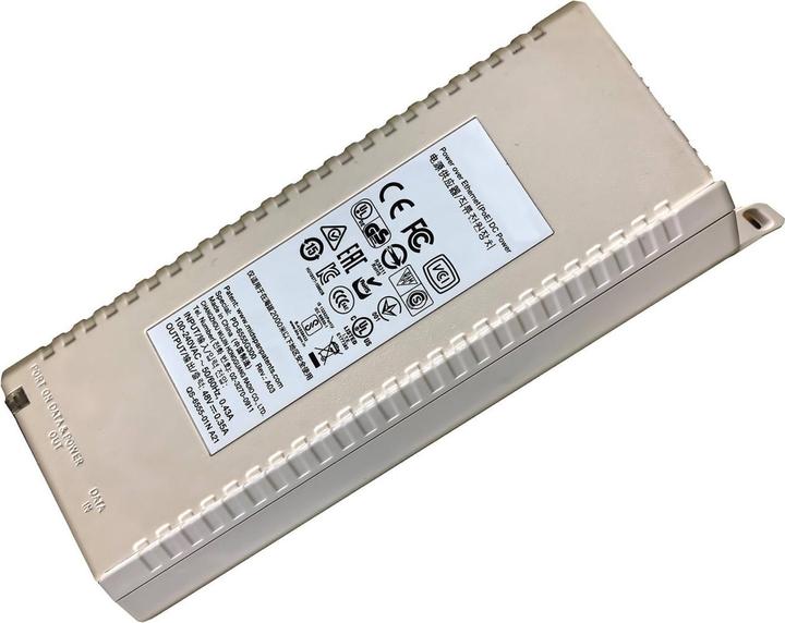 HPE E Aruba AP-POE-ATSR Midspan Injector 1-Port, Smart Rate, 802.3at (802.3at (PoE+), 30 W)