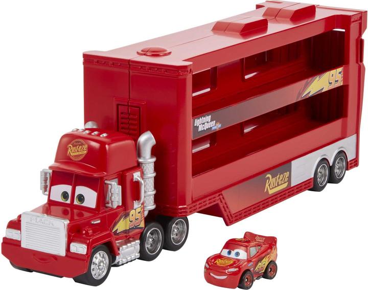 Productafbeelding Disney Cars Mini Racer Transporter Mack (incl. 1 Mini Racer)