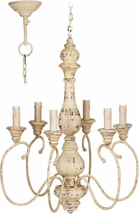 Image du produit Loberon Lampe à suspendre Greenwich blanc antique (60 cm)