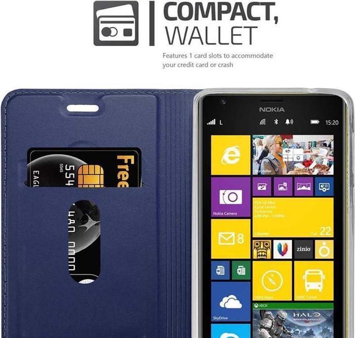 Image du produit Cadorabo Book Classy Style Cover (Nokia Lumia 1520)
