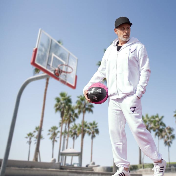 Image du produit Stahlwerk Jogging blanc taille L en 70% coton et 30% polyester (L)