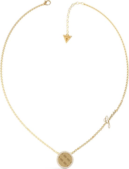 Guess Round Harmony Halskette (Edelstahl, 40 - 46 cm)
