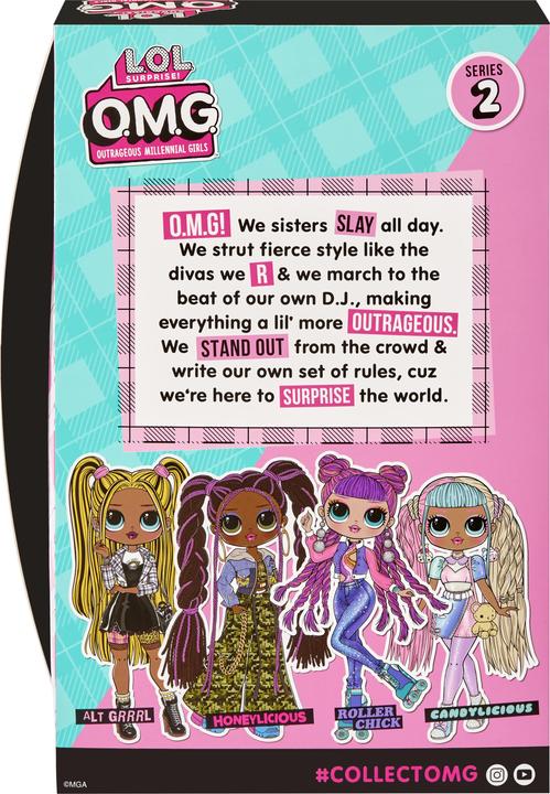 Produktbild L.O.L. Surprise! Surprise OMG Doll Series 2 Roller Chick