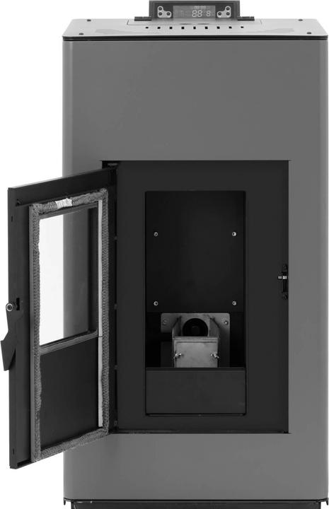Produktbild MSW Pelletofen wasserführend 20 kW 380 m³ 25 l Wasser Pellet-Kaminofen Pelletkamin (20000 W)