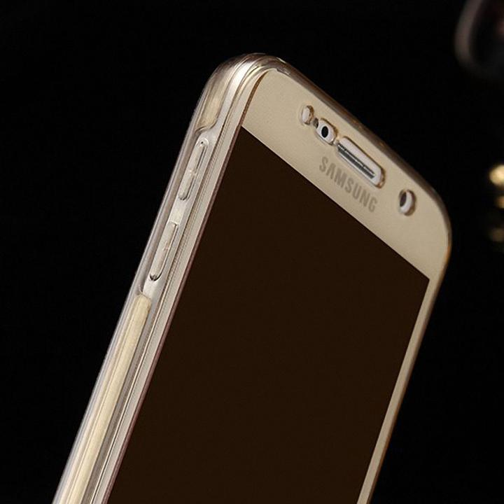 Produktbild König Design Huawei Ascend G620s Full Body 360 Silikon Schutzhülle Handyhülle Case Hülle Gold (Huawei Ascend G620s)