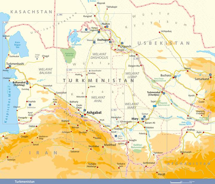 Image du produit Turkmenistan (Allemand, Beate Luckow, 2018)