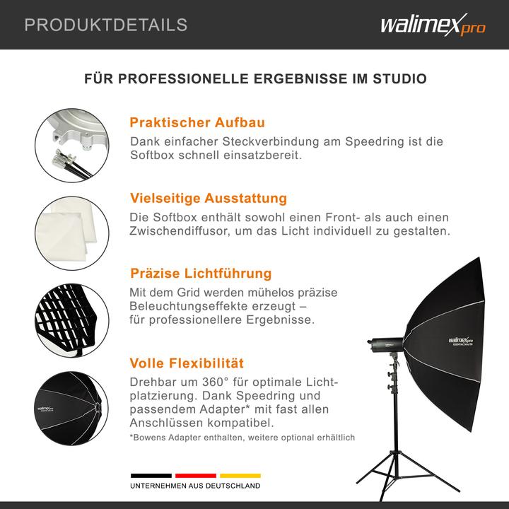 Produktbild Walimex pro Essential Octa 150 Profoto (Softbox, 150 cm)