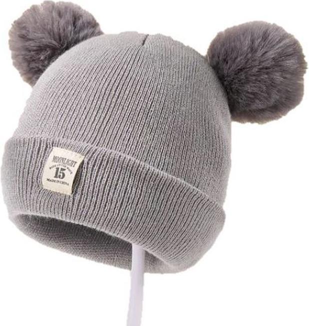 MU Style Moonlight Series Kinder Winter Mütze inkl. Halswärmer (One Size)