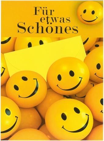 Image du produit ABC Carte Billets de banque Smiley, carte double avec (1 pcs)
