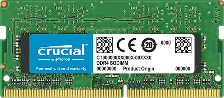 Crucial Laptop Memory (1 x 4GB, 2666 MHz, DDR4-RAM, SO-DIMM)
