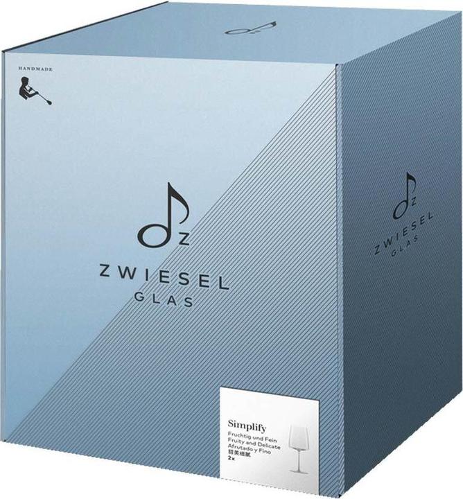 Actual product image Zwiesel Verre à vin Simplify 1 (55.50 cl, 2 Glasses, White wine glasses)
