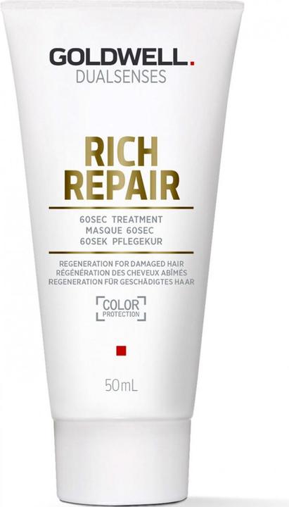 Immagine prodotto Goldwell Maschera di trattamento 60 secondi, riparazione ricca (50 ml)