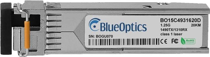 Actual product image BlueOptics Waystream SFP-1000BASE-BX-D compatible SFP BO15C4931620D