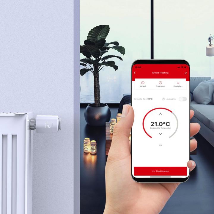 Produktbild Hama Smartes Heizkörperthermostat, Erweiterung für WLAN-Heizungssteuerung
