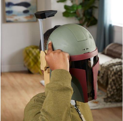 Produktbild Hasbro elektronische Boba Fett Maske, Star Wars Kostüm für Kinder, Star Wars Spielzeug für Jungen