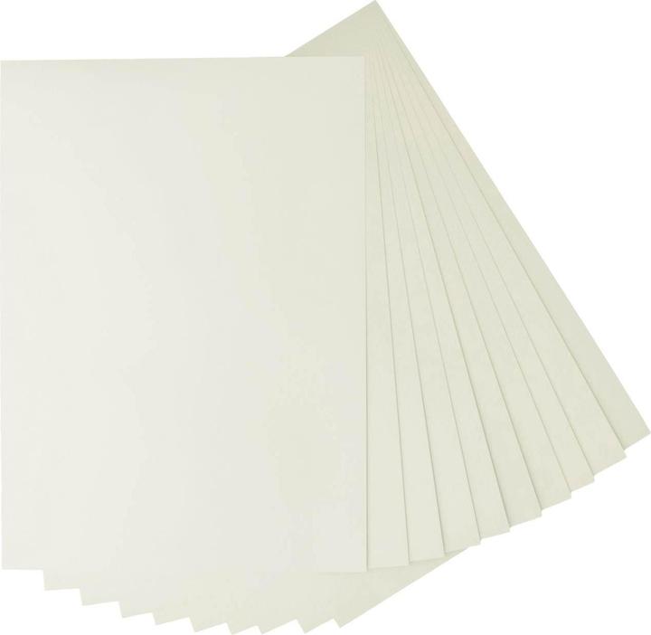 Produktbild Folia Tonkarton, DIN A4, 220g/qm, 100 Blatt, perlweiá (220 g/m², 100 x)