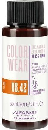 Produktbild Alfaparf Color Wear Gloss Toner 08.42 60ml (08.42)