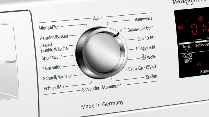 Produktbild Bosch Hausgeräte WAG28492 Serie | 6 Waschmaschine Frontlader 8 kg 1400 U/min (8 kg, Links)
