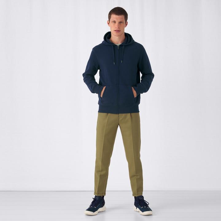 Immagine prodotto B&C Felpa con cappuccio con zip a tutta lunghezza (XXL)