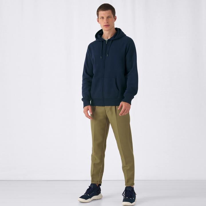 Immagine prodotto B&C Felpa con cappuccio con zip a tutta lunghezza (XXL)