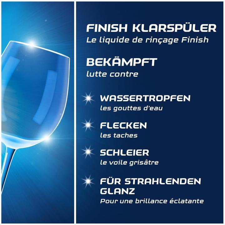 Produktbild Finish Klarspüler (Flüssig, 80 Waschgänge)