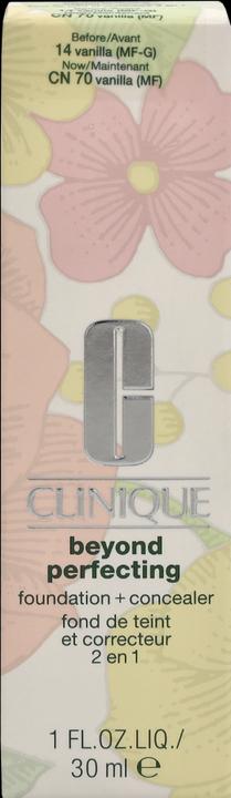 Produktbild Clinique Beyond Perfecting Foundation + Concealer (CN70 Vanilla)