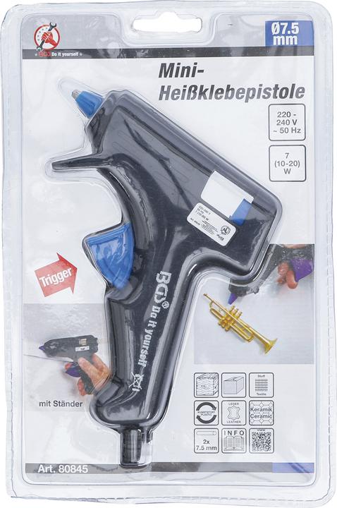Actual product image BGS Stubby Hot Glue Gun Glue stick Ø 7.5 mm 7 W