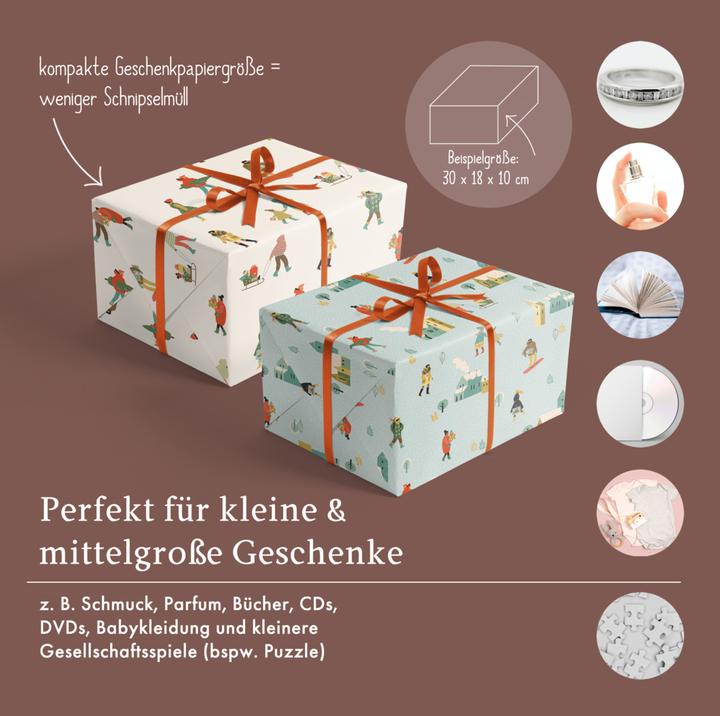 Produktbild Dabelino Geschenkpapier Set Weihnachten: Wintert (Geschenkpapier, 1 x)