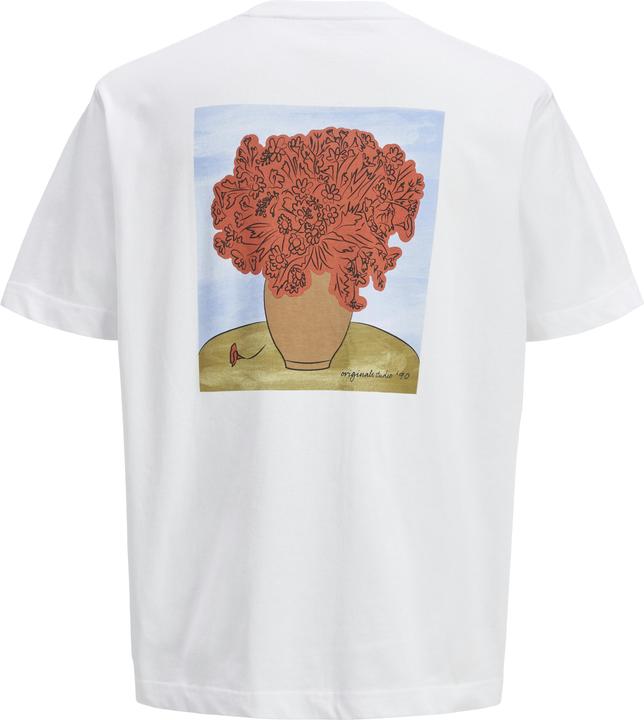Produktbild Jack & Jones Rückenprint Rundhalsausschnitt T-shirt T-shirt (L)