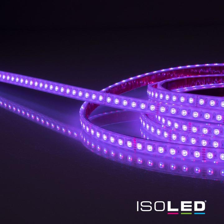 Actual product image Isoled LED AQUA RGB+WW flex strip, 24V, 19W, IP68, 96 LED/m (9600 cm)