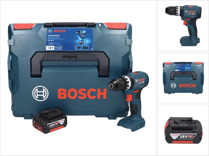 Actual product image Bosch Professional Bosch GSB 18V-45 Battery impact drill 18 V 45 Nm Brushless + 1x rechargeable battery 5.0 Ah + (Rechargeable battery operated)