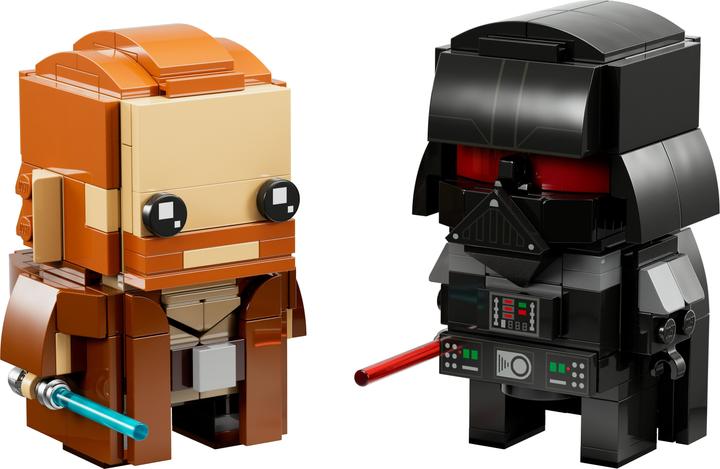 Productafbeelding LEGO BrickHeadz - Obi-Wan Kenobi & Darth Vader (40547, LEGO Brickheadz)