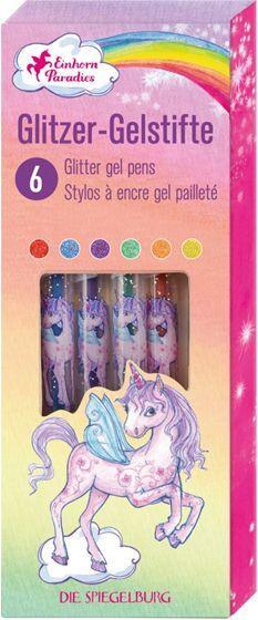 Produktbild Die Spiegelburg Glitzer-Gelstifte (Mehrfarbig, 6 x)