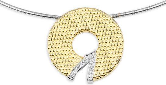 Breuning ANHÄNGER - BRILL. 0,08 Ct. H/si (585, - Gold)