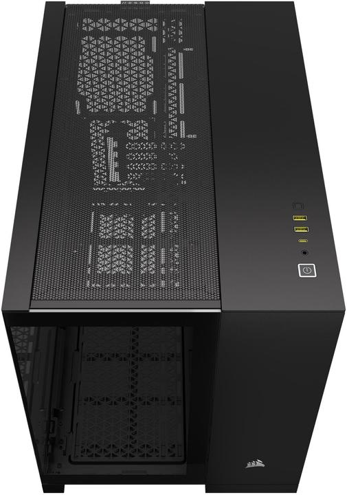 Actual product image Corsair Case iCUE 2500X RGB Midi TG black (mATX)
