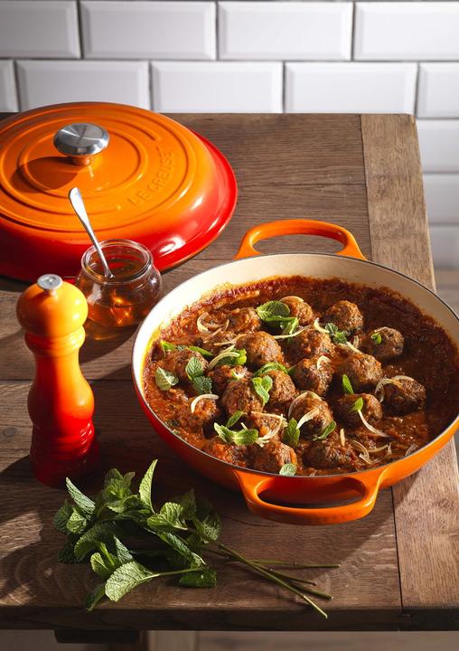 Produktbild Le Creuset Signature (30 cm, Bräter + Schmortopf, Gusseisen)